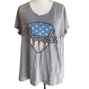 Women’s Lucky Brand Fender Shirt 1X